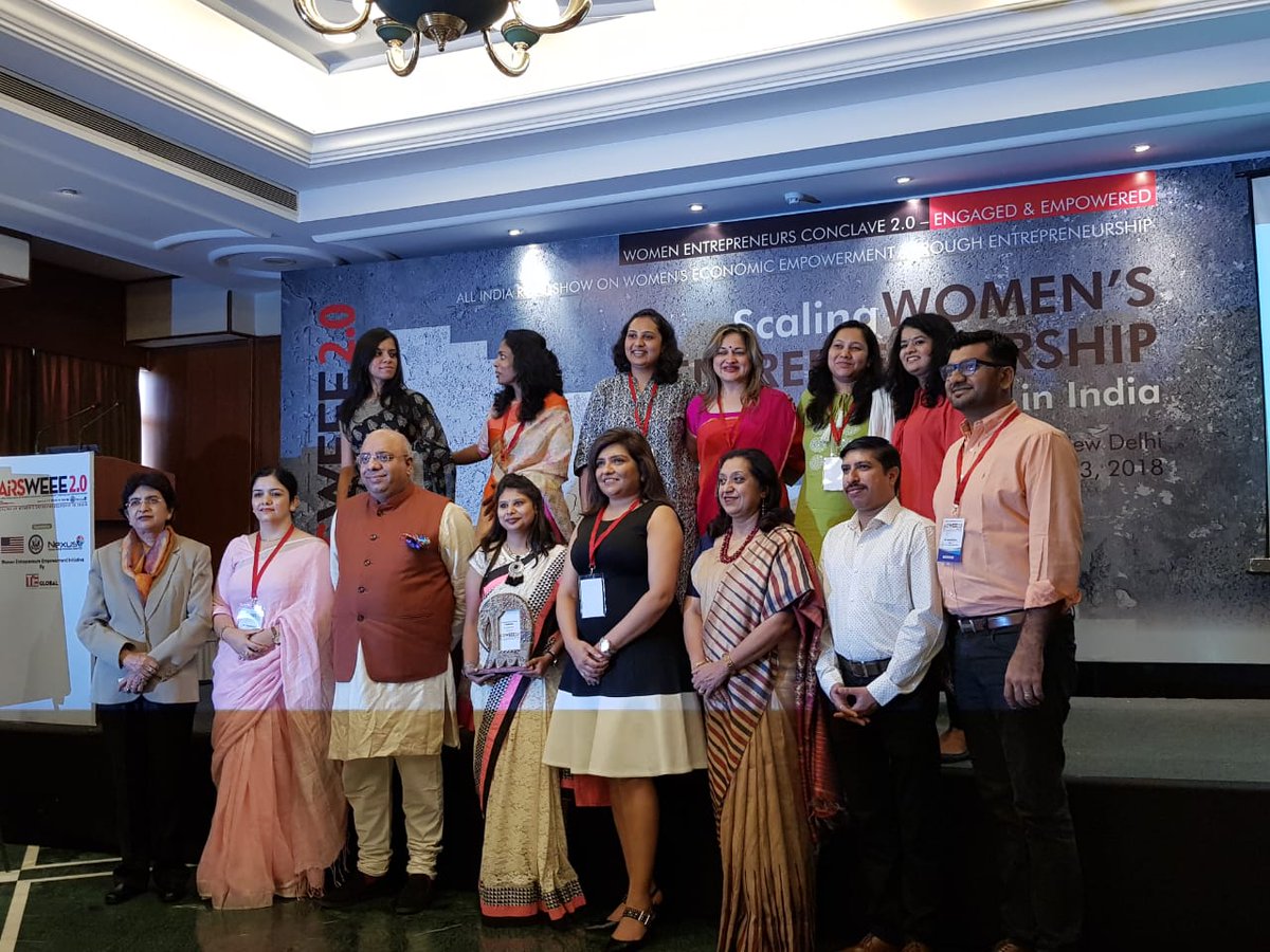 airsweee's tweet photo. Dr. Anurag Batra gracefully delivers the message of Effective Amplification of
Entrepreneurial Successes at #AIRSWEEE #WomenEntrepreneursConclave 2.0 https://t.co/igcvhiYOXI