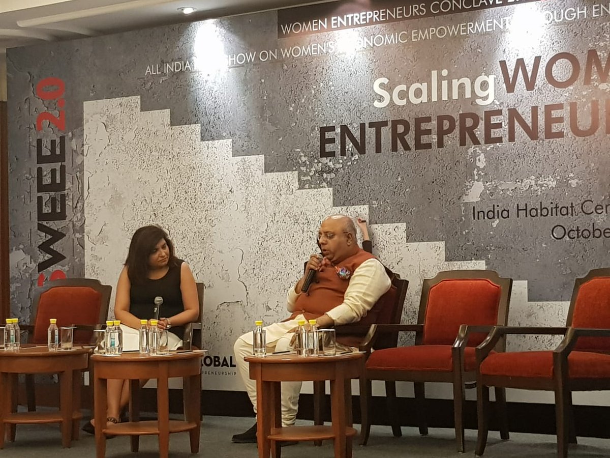 airsweee's tweet photo. Dr. Anurag Batra gracefully delivers the message of Effective Amplification of
Entrepreneurial Successes at #AIRSWEEE #WomenEntrepreneursConclave 2.0 https://t.co/igcvhiYOXI