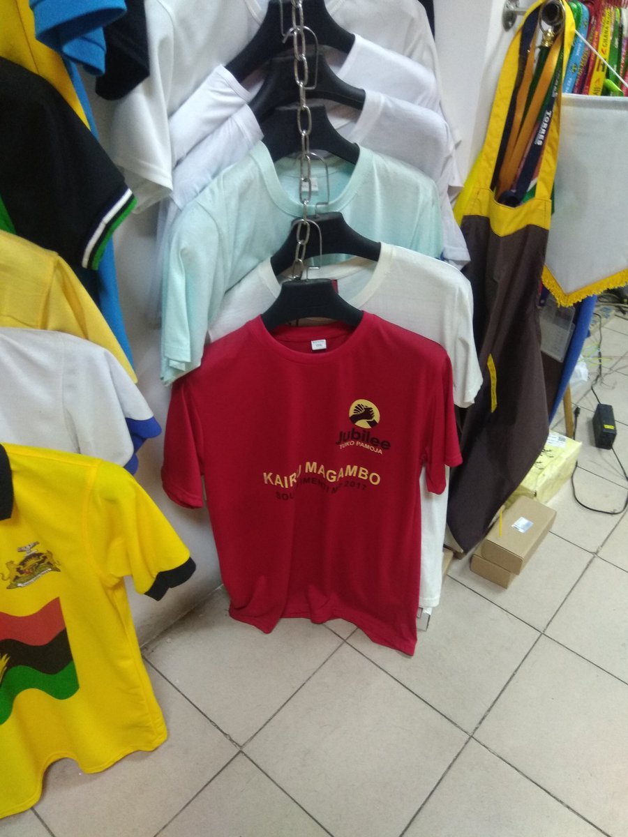 itsckariuki's tweet photo. I was walking in some streets here in Guangzhou China and i came accross Jubilee campaign tshirts, caps...yet these people promise how they https://t.co/BaokZpc98W