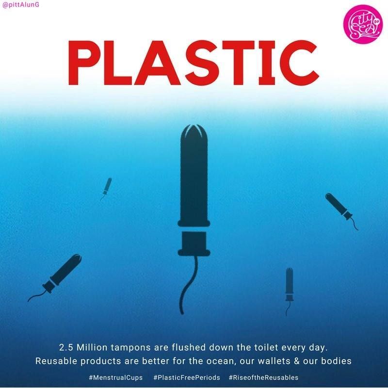 CitytoSea_'s tweet photo. Why not give reusable period products a go - save the #ocean, your wallet & your body 💙 How to have #PlasticFreePeriods --> https://t.co/upMGpBKaPu #EWOA
🎨 - @PittAlunG @WEN_UK #TuesdayThoughts https://t.co/xwAXI46k7V