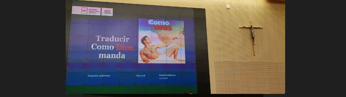 OscarCurros's tweet photo. #Moment⚡️: “#CITA5 y #VIPremiosAtrae: 'Traducir como Dios manda'”, con @pzabalbe 👉 https://t.co/q5dx8YczUA
#ÓscarCurrosTraductor #traducción #audiovisual #TAV #translation #xl8 #l10n #i18n #Linguistics #techtranslation #MT #translators #translatorslife #t9y #LocWorld #LSPs https://t.co/zAvgCXTmUS