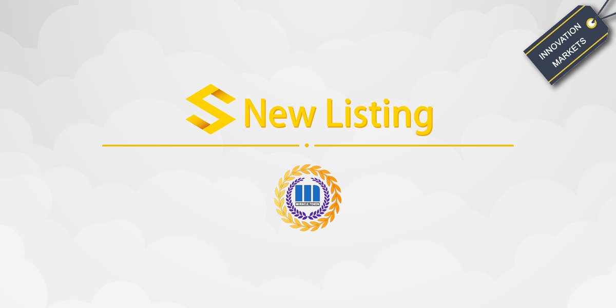 Sobitone's tweet image. New listing! Miracle Token (MIRC) will be listed on Sobit exchange on October 26, 2018 at 12:00 (UTC+8). @mirctoken