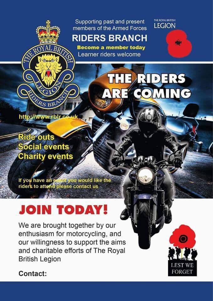 northwalespoppy's tweet photo. #poppy Appeal Launch with #rblr aka ‘the riders’ 09.00 28th October Guildhall ,Wrexham. All are welcome. @wrexhamcbc @wrexham @PoppyLegion https://t.co/B1E2ZuefLg