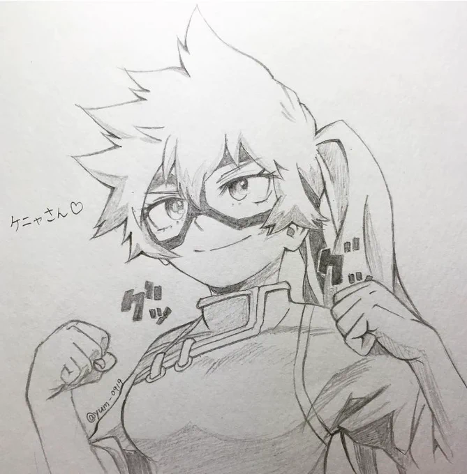 @hiroaka917 
ケニャさん完成⸜(๑⃙⃘'ω'๑⃙⃘)⸝

拳藤さん初描きで楽しかった(*'艸`)♪
アニメでのごめんなー?のセリフが好きですww

RTありがとうございました◝︎(*'꒳`*)◜︎ 