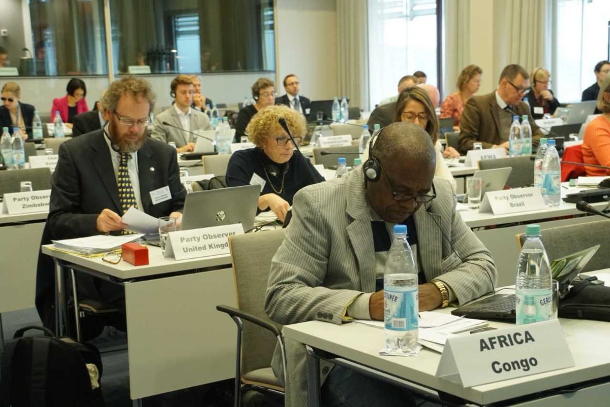 BonnConvention's tweet photo. #Happeningnow  48th Standing Committee Meeting kicks off today #CMS_StC48 Welcome on behalf of @BradneeChambers highlighting #cmscop12 achievements and challenges ahead. https://t.co/lLDcnwBX6v