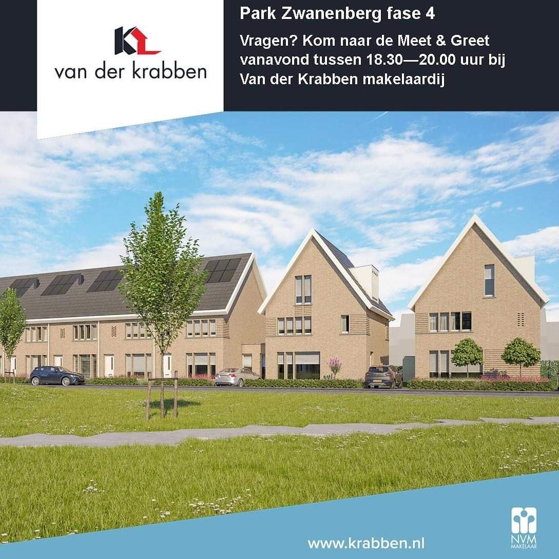 Heb je na het doornemen van de online verkoopdocumentatie nog vragen? Breng dan een bezoek aan de Meet &amp; Greet vanavond tussen 18.30 en 20.00 uur bij ons op kantoor aan de Gasstraat 20a te Oss <a href="/Krabbenmakelaar/">Van der Krabben makelaardij</a> <a href="/parkzwanenberg/">parkzwanenberg</a> <a href="/MullerBouwOss/">Muller Bouw b.v.</a>