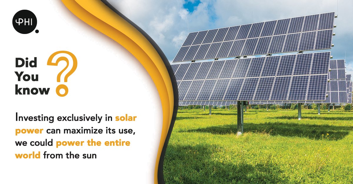 thinkphi's tweet photo. The sun is one of the best sources of #renewable energy. Covering open areas of the world can be a solution to meet our energy needs. #ThinkPhi, with its #SmartCanopy, has solutions where corporates & industrialists can take a step ahead to make a #sustainable world with #solar. https://t.co/yP0IcqzkmF