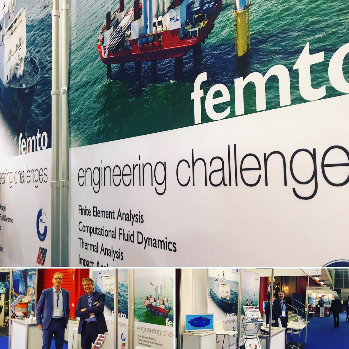 femto_delft's tweet image. Today @femto_delft is present at @offshoreenergy2018 Meet us at booth 2.516 #weenableinnovation #femto #femtoengineering