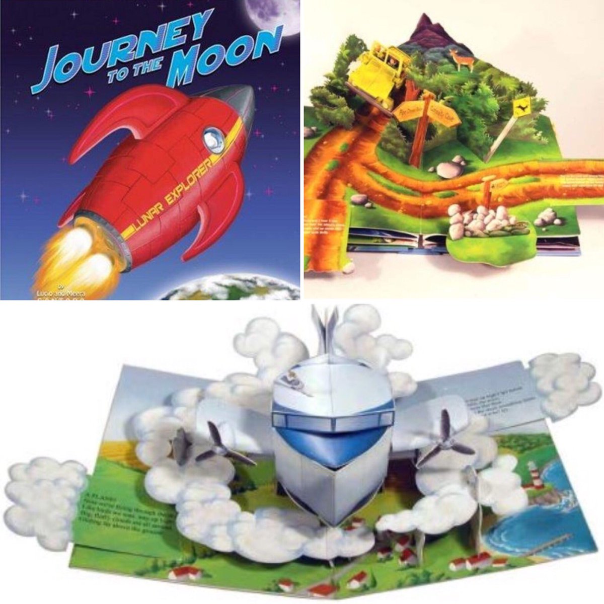 PaperJen's tweet image. Throwback to this day 11 years ago; saw the ‘launch’ of the first ever book I paper engineered; Journey to the Moon. Having been lucky enough to get the opportunity to progress from pop-up greeting cards, I’ve never looked back! #popup #paperengineering  #books #launchpad