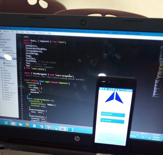 AssueSmith's tweet photo. There is a sense of happiness when you code and see the outcome. 
#reactnative
#akira100daychallenge
@akirachix https://t.co/8XMNkunpRM