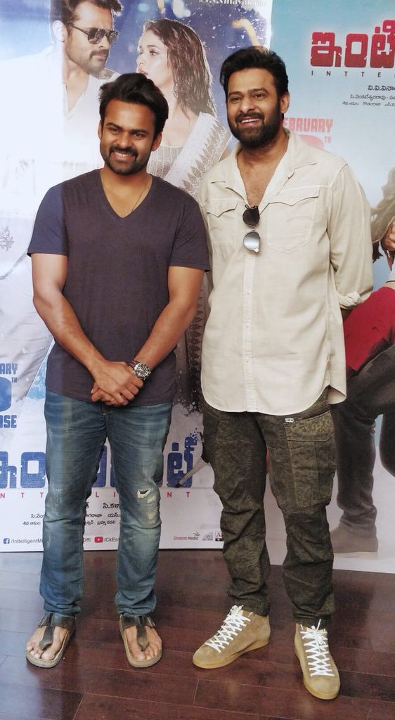 svc_officiall's tweet photo. Happy Birthday To The 
Most Talented Hardworker Handsome Stunning Hero 
#Prabhas From @IamSaiDharamTej  Fans 😍😍
Waiting For #Sahoo 
#HappyBirthdayPrabhas https://t.co/FRWaTbmMDL