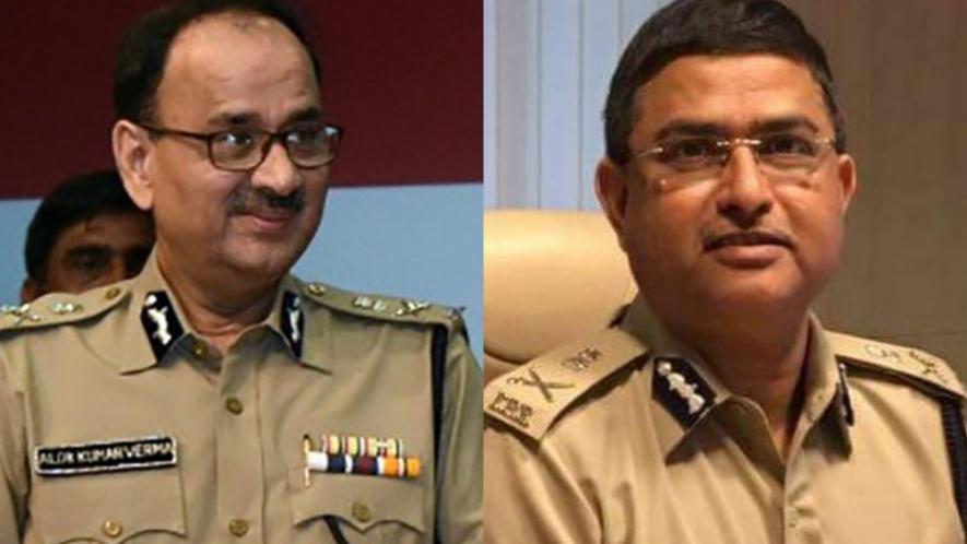 NiwanTimesInd's tweet image. #Delhi: CBI ने गिरफ्तार किए गए अपने ही DSP #DevendraKumar  के लिए 10 दिन के रिमांड की मांग की है, जबकि DSP के वकील ने दिल्ली की पटियाला हाउस अदालत में ज़मानत की अर्ज़ी दाखिल की है। #highcourt @cbic_india #RakeshAsthana