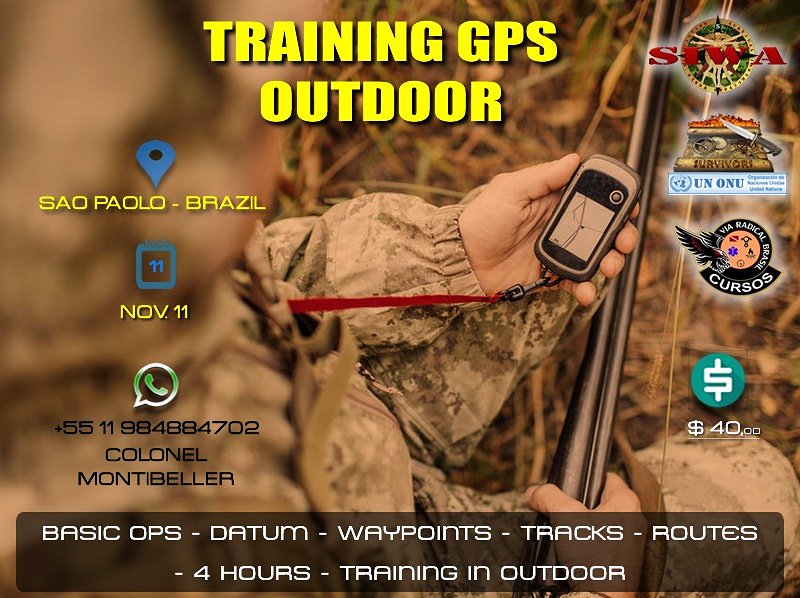 SiwaSurvival's tweet photo. #SiwaSurvival | El día 11 de #noviembre celebraremos el Curso Training GPS Outdoor en #SaoPaolo #Brasil
Obtén más información en 👉👉https://t.co/XgZOSkZsLh https://t.co/HQq6IJLMH0