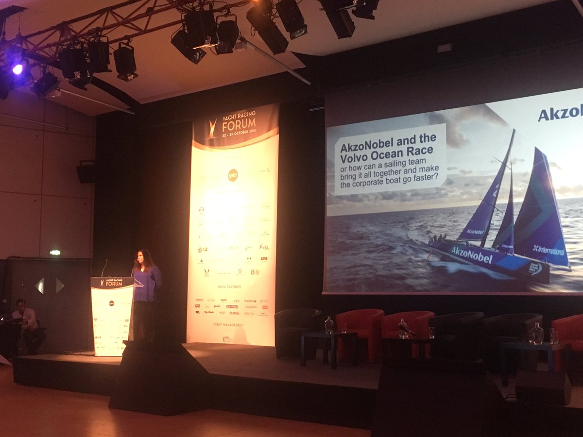 Nathalie Quéré campaign director de <a href="/teamAkzoNobel/">teamAkzoNobel</a> explique ce que la voile apporte à une marque comme <a href="/AkzoNobel/">AkzoNobel</a>