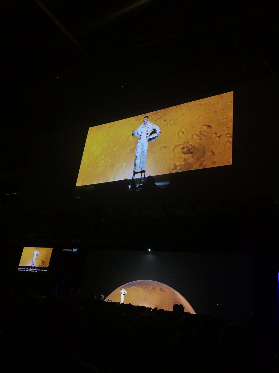 sunitasap's tweet photo. #SAPTechEd make your dream a reality, https://t.co/pbVtFdEap5