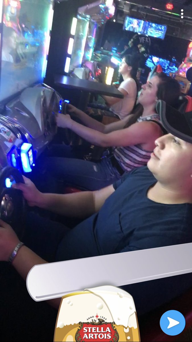 DouglasInLA's tweet photo. From https://t.co/0VluH6hP7i 
yesterday, celebrating my manager's baby welcoming, Dave &amp; busters, NORTHRIDGE C,A https://t.co/vvTlZeb24v