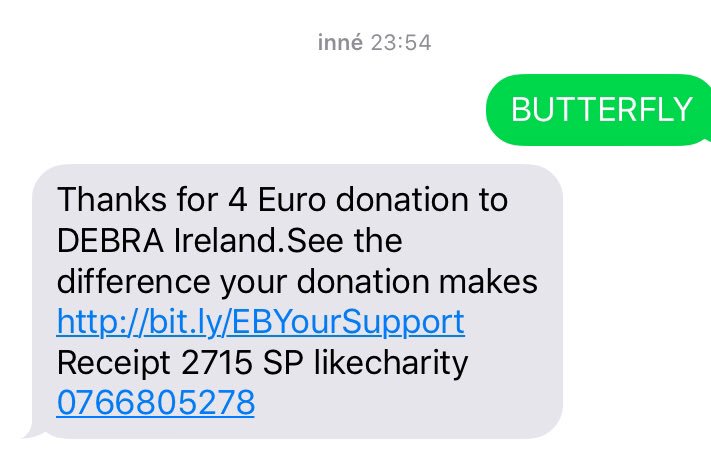 ohfadabee's tweet photo. ...just like that! #EBAware #EBAwarenessWeek @debraireland 🦋 https://t.co/rnq0GqZJmx
