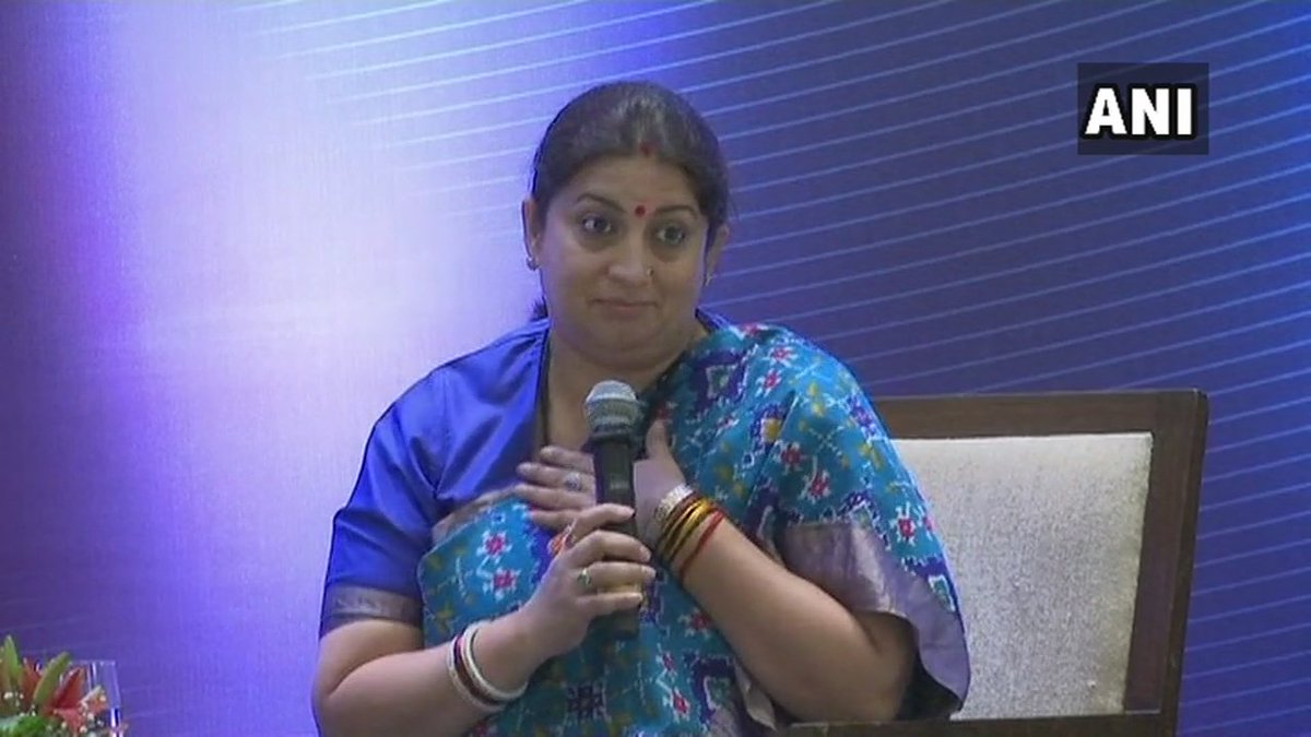 I have right to pray,but not right to desecrate.I am nobody to speak on SC verdict as I'm a serving cabinet minster. Would you take sanitary napkins soaked in menstrual blood into a friend's home? So why would you take them into the house of God: Smriti Irani on #SabarimalaTemple