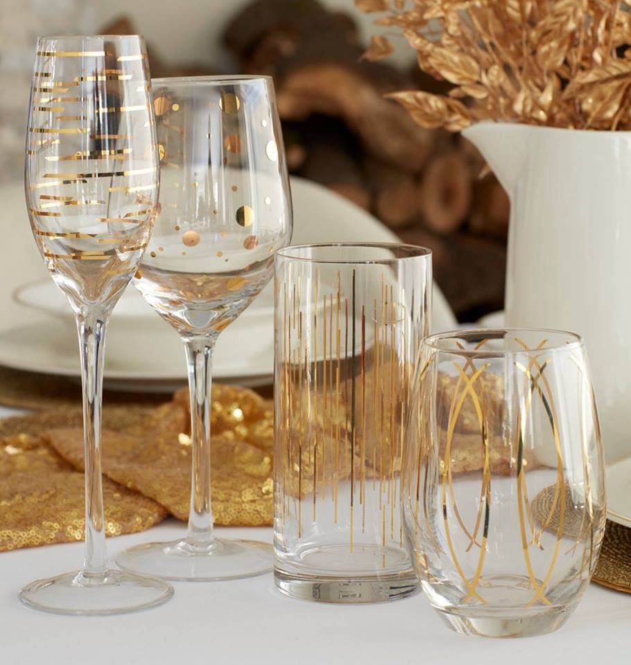creativetops's tweet image. Golden Moments: Perfect for all kinds of celebrations, Cheers offers a chance to raise a glass in quirky style. This crystal glassware is precision-etched with different yet complementary designs so guests can easily identify their glass. #mymikasamoments