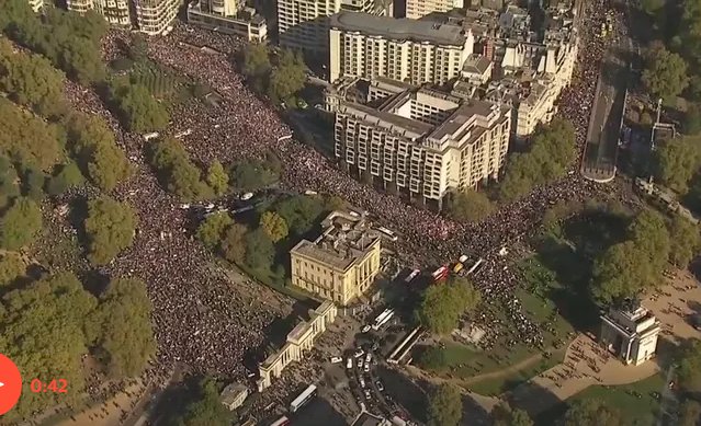Whatever you view on Brexit - Foresolutions were proud to provide the radio system to support security at the People's Vote March last weekend