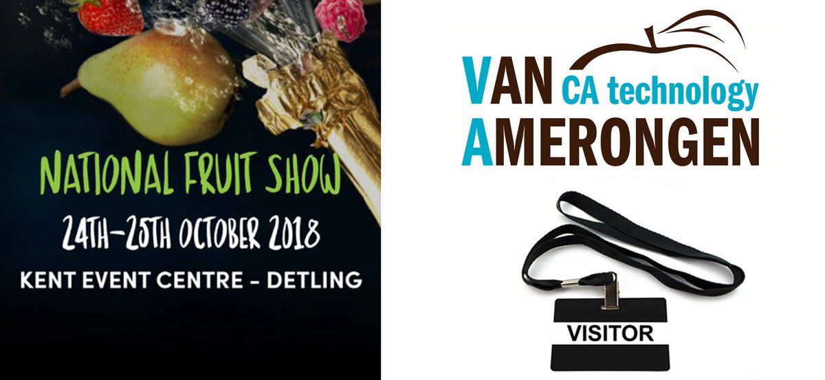 Let's meet at <a href="/Nationalfruit/">Nationalfruitshow 2024</a>, The National Fruit Show in Kent! Always interesting to talk about the latest developments in CA Technology and your/our plans for the future! Call us or send us an email! info@van-amerongen.com