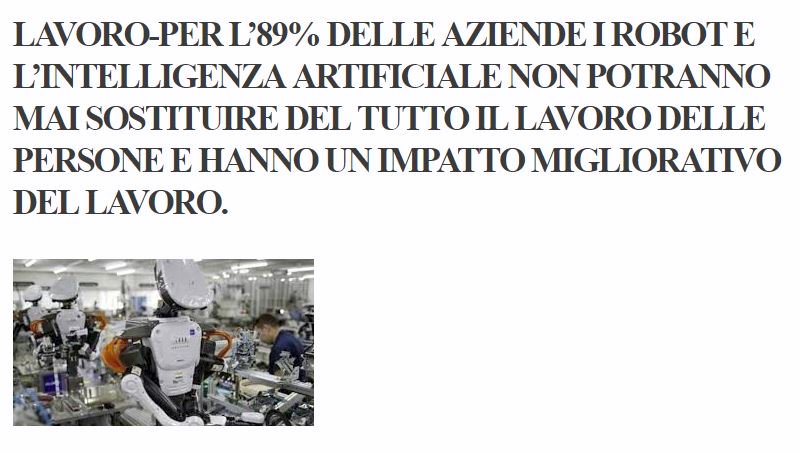 AidpNazionale's tweet image. "la digitalizzazione non è mai solo una questione tecnologica ma strategica" commento del Presidente AIDP @IsabellaCovili al rapporto #AIDP-#LABLAW a cura @doxa_research presentato ora @cnel_it su #Robot, #IA e #lavoro in Italia. Leggi su bit.ly/2Re5yWT @DdW_Innovazione