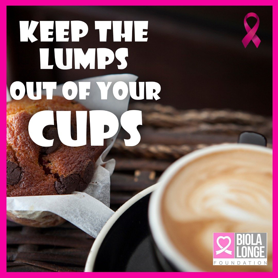 blfoundation_ng's tweet photo. This is your Tuesday reminder to carry out a self breast exam.
Let's keep the lump out of the cup.
#blfoundation
#breastcancerawareness
#breastcancersurvivor
#october
#thinkpink
@awcaa
@susangkomen
@brecanigeria https://t.co/JKrUC7ho5U