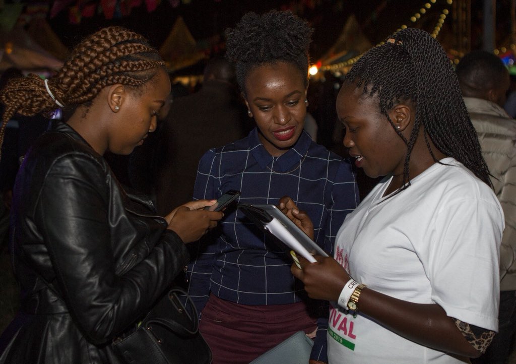 MasokoKe's tweet photo. Just another throwback to last Thursday when Masoko was LIVE at Safaricom Jazz. From autographed musical instruments up for auction, to makeovers by Lintons Beauty College. Thank you for shopping with us. Comment below if you visited our stand. #MasokoShoppingFestival https://t.co/7r8Z8tpHUw