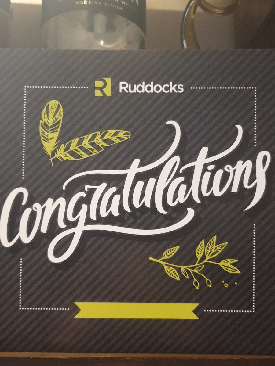 Thanks to the guys at Ruddocks in Lincoln for the card after we won Restaurant of the Year 👌 <a href="/HelpMeRuddocks/">Ruddocks - Creative Production Agency</a>