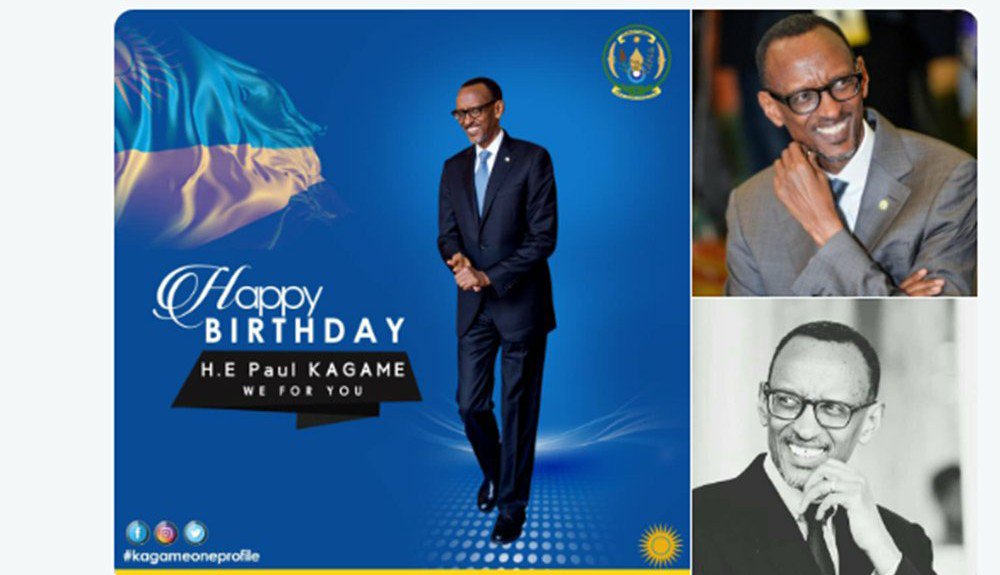 Happy birthday to our President kagame 