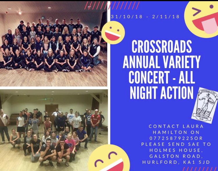 Still tickets available for <a href="/XroadsYFC/">Crossroads YFC</a> concert! See details below!