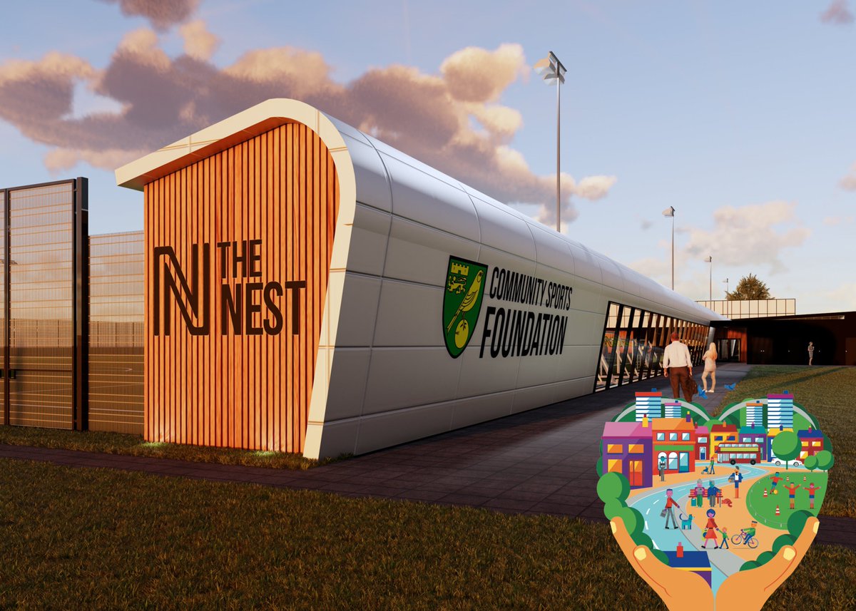 NorwichCityCSF's tweet photo. Please support our #BuildTheNest campaign by voting in the #AvivaCommunityFundUK for us! It's easy, and only takes a couple of minutes. Let's make Phase 2 a reality! 🙌

Vote here 👉 https://t.co/eGiA6lNH0f  🗳️ https://t.co/splrr7UM8u
