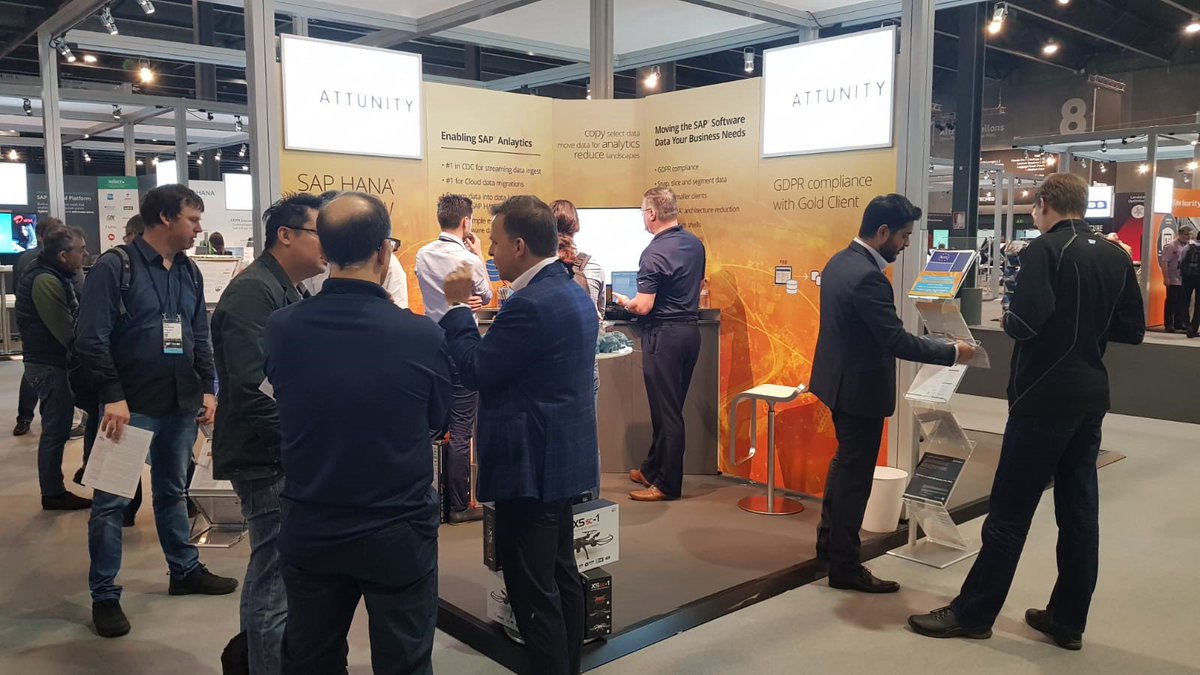 QlikDI's tweet image. #SAPTechEd is underway &amp;amp; we already have two lucky #drone winners! Pop by stand #P05 to learn how to maintain #GDPR compliance in less secure &amp;amp; more open non-production #SAP environments with our Gold Client Demo hosted by Matt Hayes at 3pm today @hayestech01