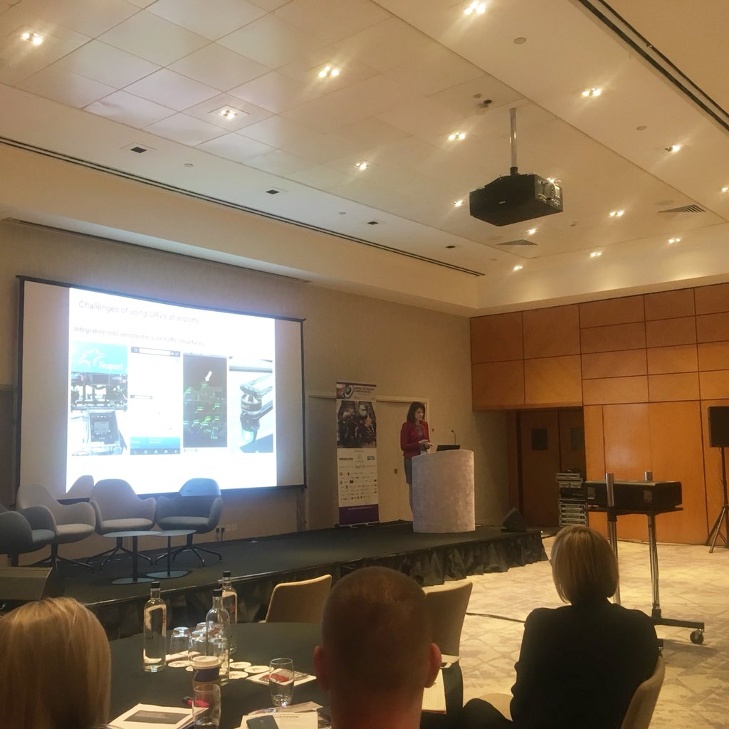 Aviationevents1's tweet photo. Thank you to Kerstin Bitterer for such an insightful presentation about the growth of the @FraportAG Group. It’s such a wonderful opportunity to see how different airports integrate automation in their process. #AAI2018  #AEI https://t.co/9VkEHxwEl1
