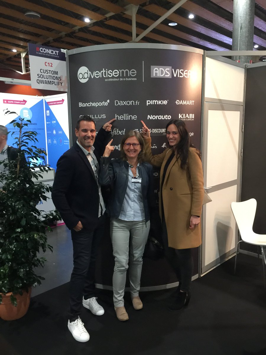 Merci <a href="/helline_France/">helline France</a> d'être passé nous voir <a href="/ConextShow/">Conext Show</a> Stand C12 ! #Qwamplify #Conext