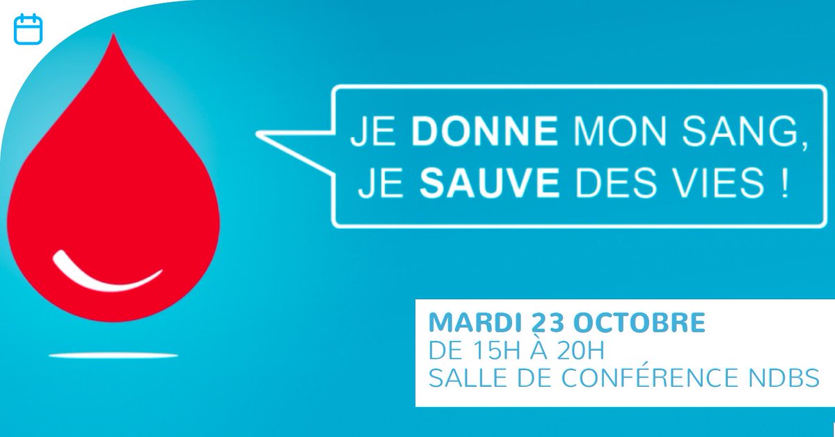 HParisStJoseph's tweet photo. ❤️#DonduSang❤️ Mardi 23 octobre de 15h à 20h en salle de conférence Notre-Dame-de-Bon-Secours @GHPSJ : quelques minutes pour sauver des vies ! 🅰️🅱️🆎🅾️ #DonDuSangPourTous @EFS_Sante https://t.co/3CMLMQEgUv