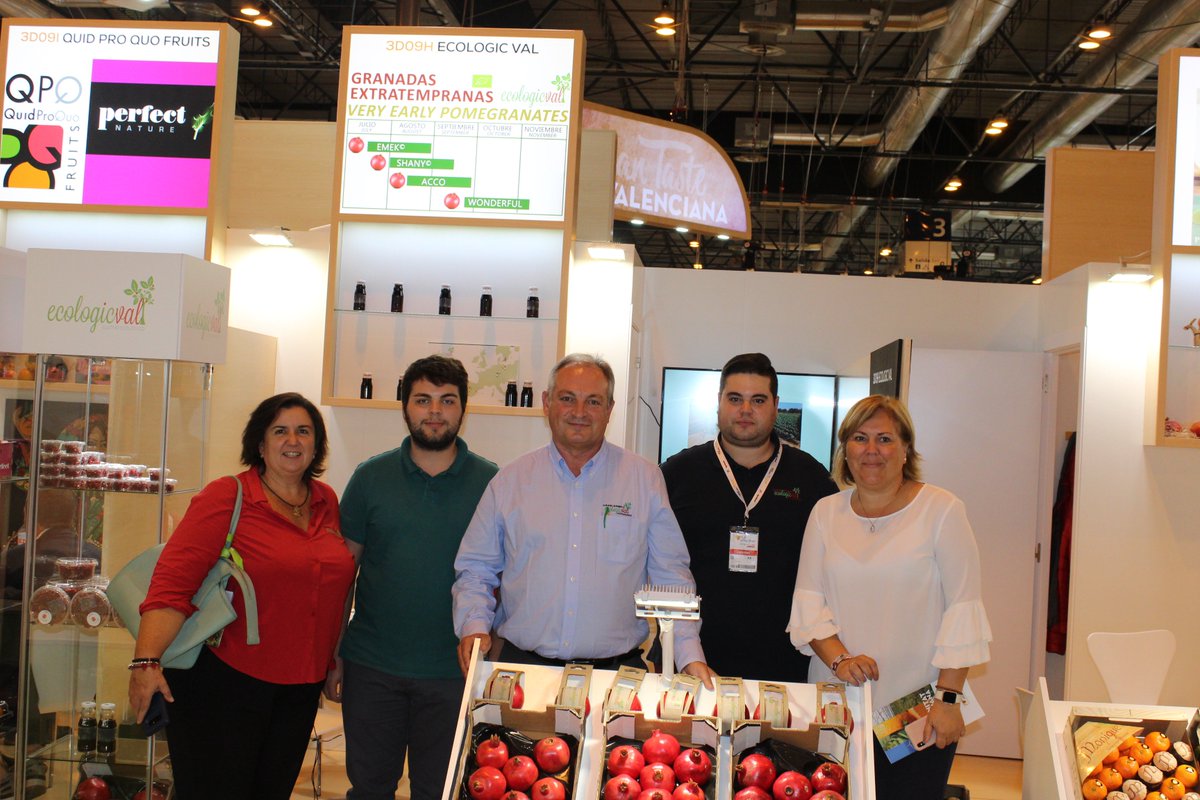 caecv's tweet photo. #ecologicval @NaranjasChe @Dulcesol1952 y @Terra_i_Xufa también están en @FruitAttraction @feriademadrid @FEPEX_EU #FruitAttraction10years https://t.co/xWaw8g1z3D