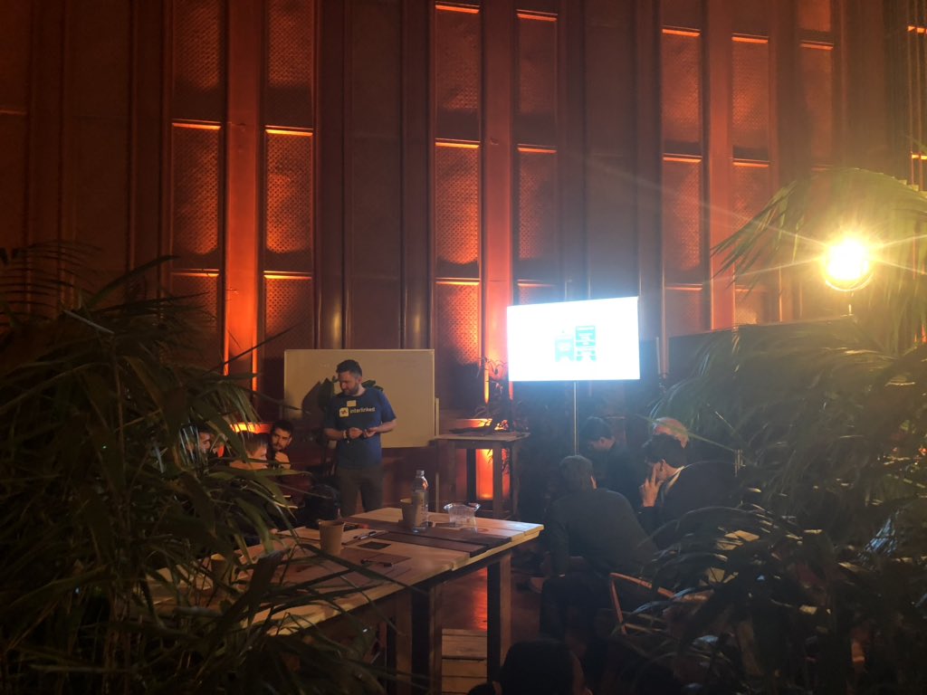 tokenfoundry's tweet photo. Ricky from our project @interlinked_ai sharing fresh insights on the company’s exciting developments in #nature2_0 🌱space at #web3summit in Berlin. Stay tuned for more @Nature2_0 Berlin meetups on #futureidentity #blockchain @ConsenSys #interlinked #connectingintelligence https://t.co/WeT8T5Cq1C