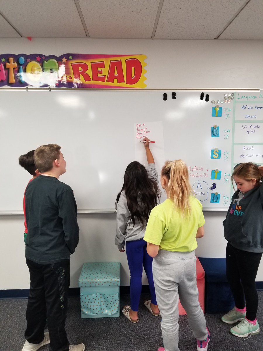 MarishaDang9's tweet photo. Starting Literature Circles today! What makes a group successful? #lcmsptb #worktogether https://t.co/017JMEd399