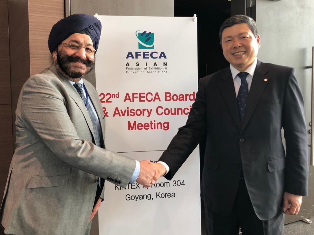 IELAWORLD's tweet photo. All our congratulations to Mr. Ravinder Sethi, IELA Board Member, on being elected 2nd Vice President of AFECA during the AFECA AGM held today in Korea. #IELAmember #IELABOM #afeca https://t.co/rs9m7yqDD0