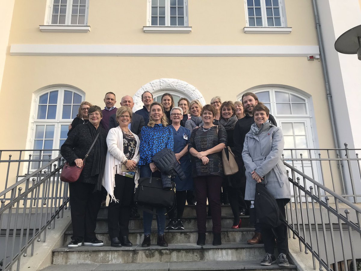 DKambCanada's tweet photo. #HealthyAgeing Tour 2018 visiting Else Mariehjemmet in Humlebæk learning about what a non-institutionalized approach to 24 hour eldercare looks like @HealthcareDK https://t.co/WPkzBKPS4b
