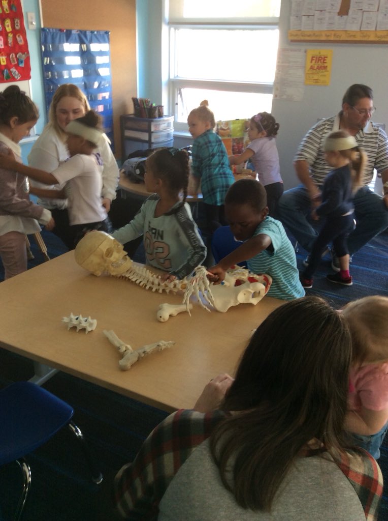somers_smith's tweet photo. Kinder Community Visitors: we learned how broken bones are x-rayed, cared for, and heal.  Thank you Mr. Anderson and Emily! @alcdsb_stfa @K_2Wolfpack https://t.co/Q4UzRMDwYy