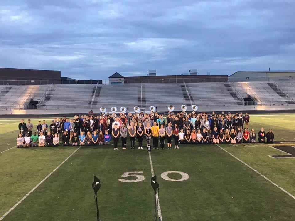 forneyband's tweet photo. The band was awarded their BOA regional champion medals this morning and we are so proud of all the hard work they put in this season! Time to finish strong at Saginaw and UIL and show them who Forney is!!!💛
#Construct2018⚙️ https://t.co/M7I1S8vL8G