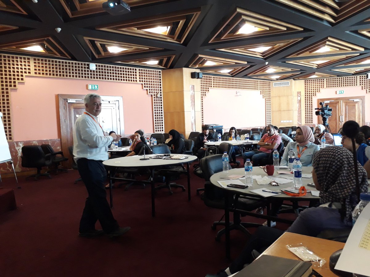 KCALondon's tweet photo. Ant and Owain have been in Alexandria today delivering a masterclass on activating museums and science centres at #NAMES2018 https://t.co/2iqWuH5ycr