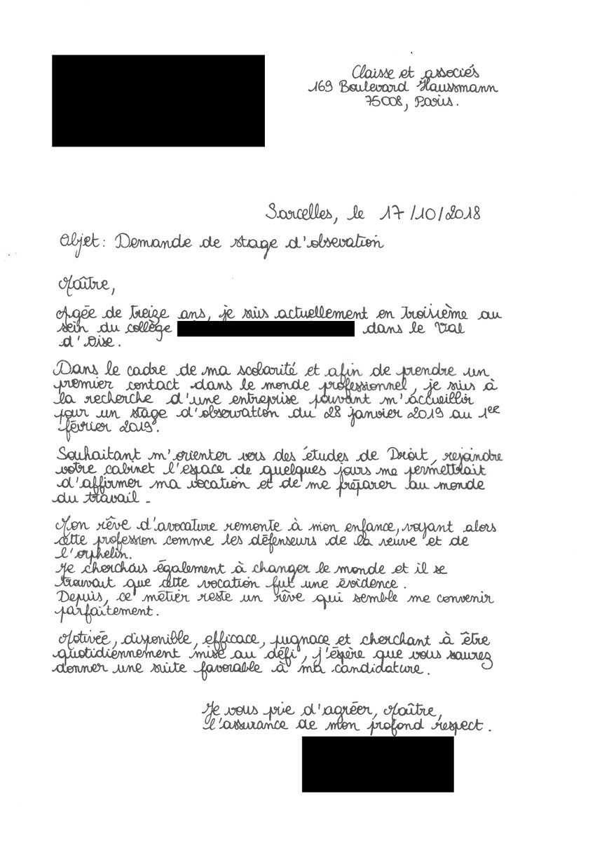 Claisse & Associés on Twitter "A lire ! Cette collégienne de 13 ans