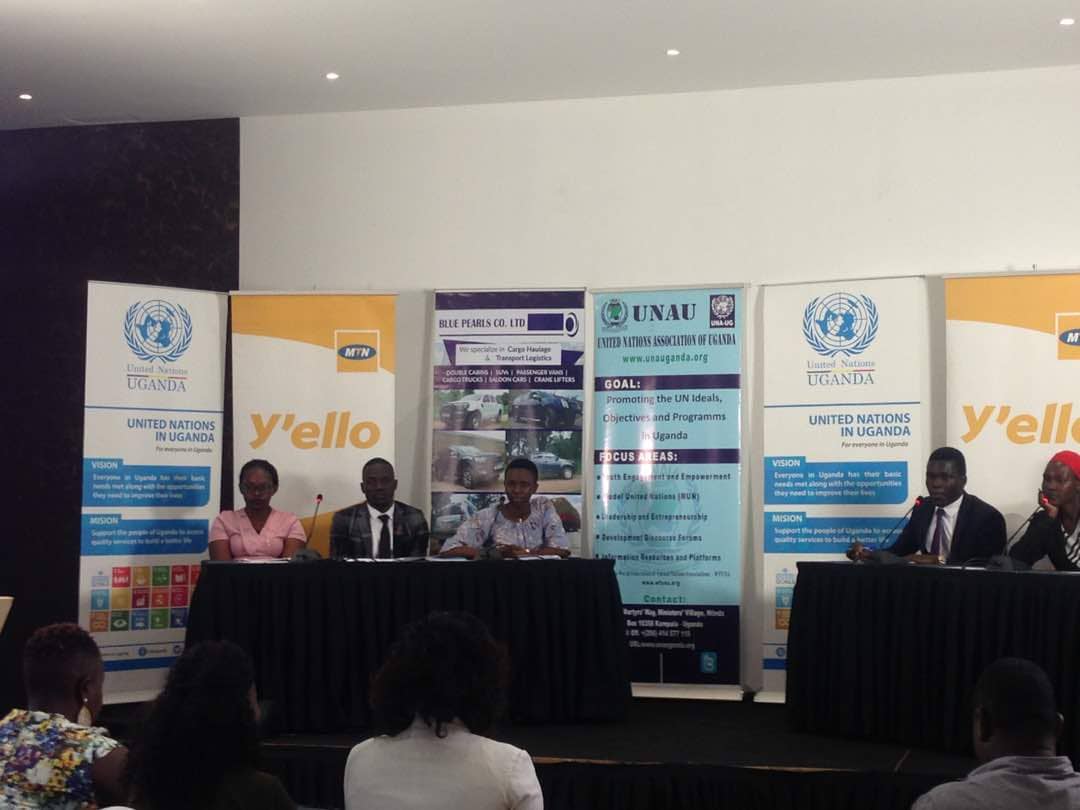 lynderlinda's tweet image. #SDGChallenge Kyambogo University comes in 2nd position Well done team @RMalango2015 @RTBAGUMA @MichaelWangusa taking part in the challenge showed alot of strength. @UNAUGANDA @UNinUganda Youth play a major role in #SDGs realization @angulotroconis leave on one behind