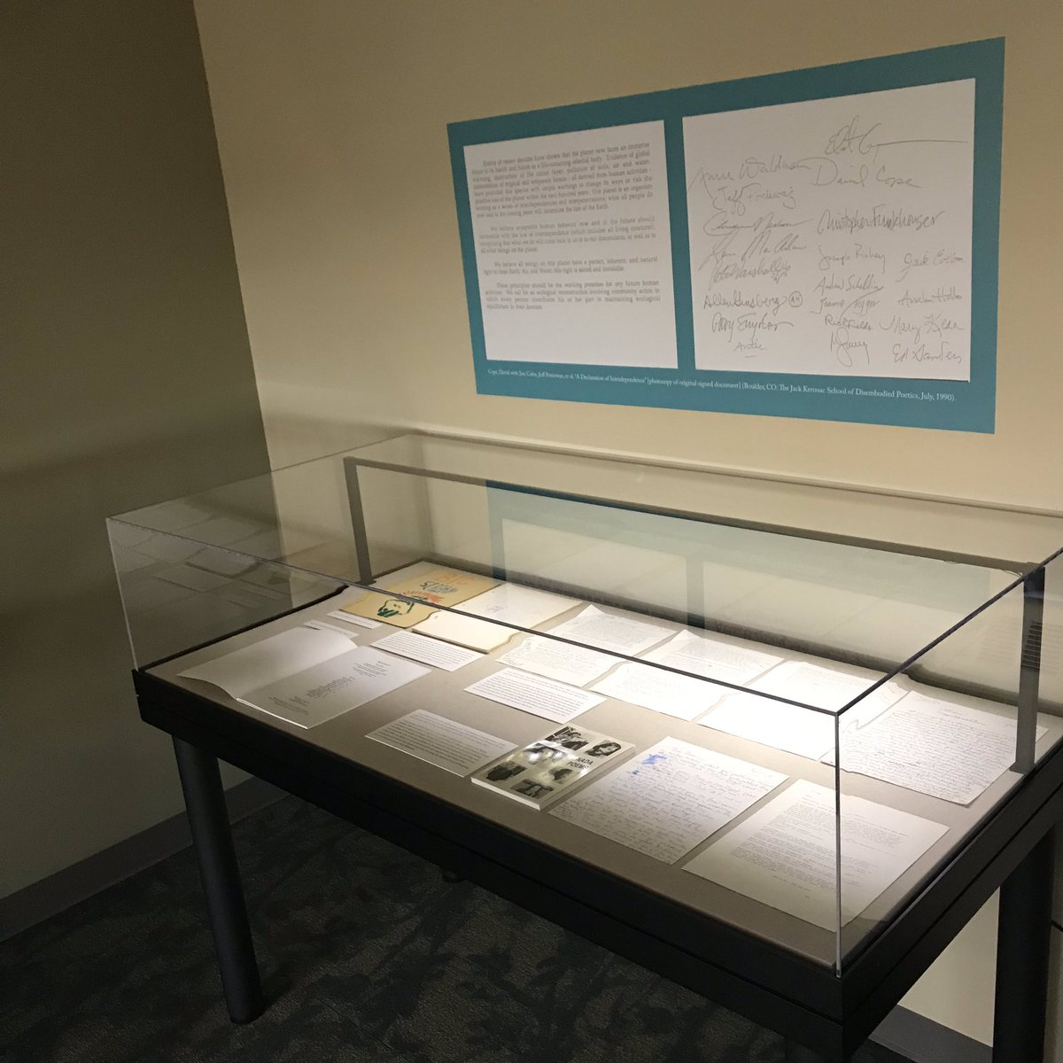 u_mspcoll's tweet photo. Be sure to check out our #DavidCope exhibit “David Cope: Player of Invisible Keys” on display until 30th Nov on the 6th floor of Hatcher! https://t.co/8pSN9kfOj9 https://t.co/KzMnlWJqX4