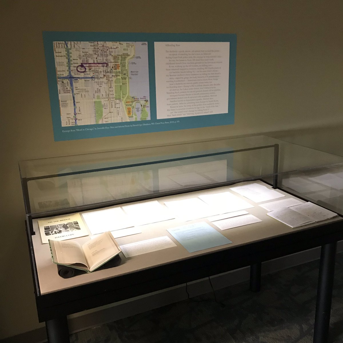 u_mspcoll's tweet photo. Be sure to check out our #DavidCope exhibit “David Cope: Player of Invisible Keys” on display until 30th Nov on the 6th floor of Hatcher! https://t.co/8pSN9kfOj9 https://t.co/KzMnlWJqX4
