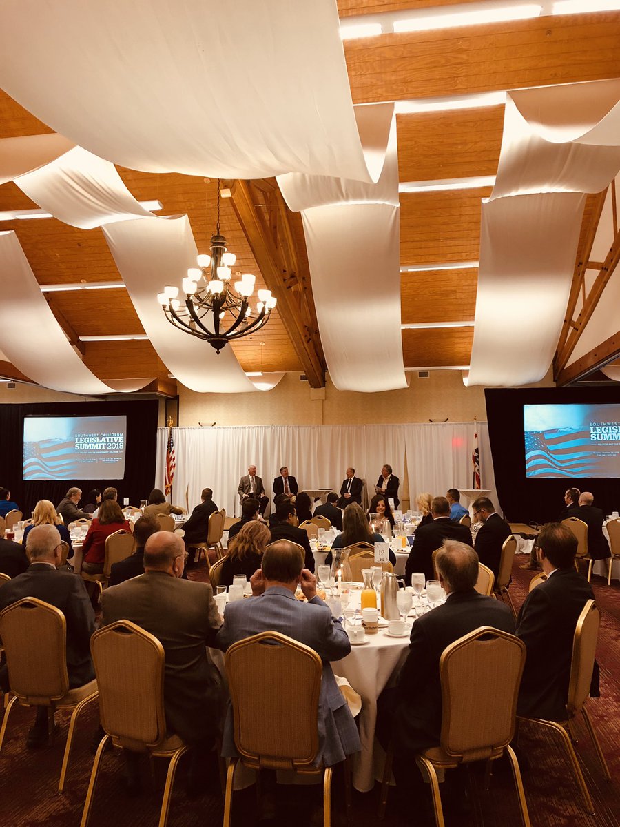 Southwest California Legislative Summit 2018 at <a href="/SCWinery/">South Coast Winery Resort & Spa</a> with <a href="/KenCalvert/">Rep. Ken Calvert</a> <a href="/joncoupal/">Jon Coupal</a> <a href="/EasternMuni/">Eastern Municipal Water District</a> <a href="/metro/">Metro</a>