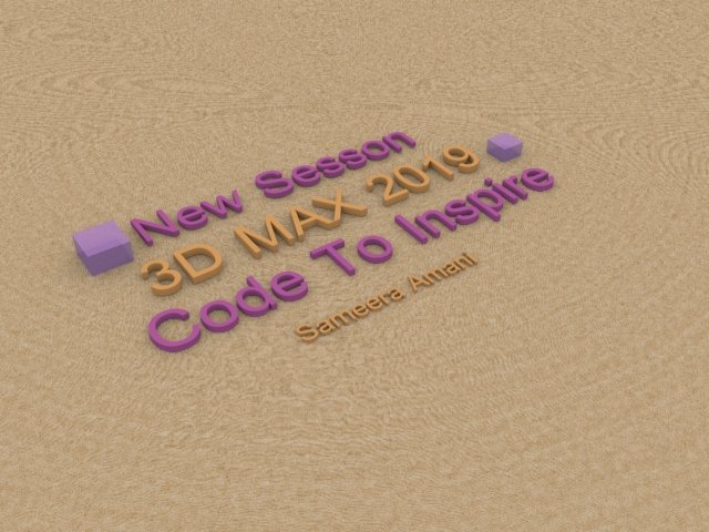 SameeraAmani's tweet photo. Start 3D max program
#afghangirlscode #3dsmax 
@CodeToInspire #GraphicDesign https://t.co/mDRkeuNP4f
